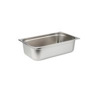 CONTAINER GN 1/1-150 RECTANGULAR 21.0L THICK. 0.8MM STAINLESS STEEL QUALIPLUS PRO.COOKER