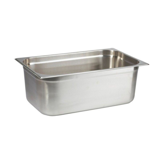 CONTAINER GN 1/1-200 RECTANGULAR 28.0L THICK. 0.8MM STAINLESS STEEL QUALIPLUS PRO.COOKER