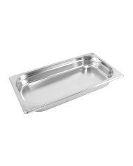 CONTAINER GN 1/3-40 RECTANGULAR 1.54L THICK. 0.6MM STAINLESS STEEL QUALIPLUS PRO.COOKER