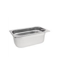 CONTAINER GN 1/4-100 RECTANGULAR 2.8L THICK. 0.6MM STAINLESS STEEL QUALIPLUS PRO.COOKER