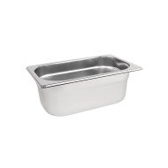 CONTAINER GN 1/4-100 RECTANGULAR 2.8L THICK. 0.6MM STAINLESS STEEL QUALIPLUS PRO.COOKER