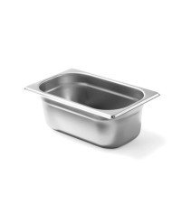 CONTAINER GN 1/4-200 RECTANGULAR 5.5L THICK. 0.8MM STAINLESS STEEL QUALIPLUS PRO.COOKER