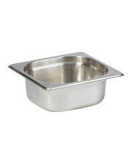 CONTAINER GN 1/6-65 RECTANGULAR 1.0L THICK. 0.6MM STAINLESS STEEL QUALIPLUS PRO.COOKER