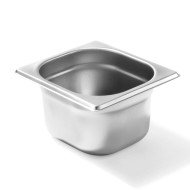 CONTAINER GN 1/6-150 RECTANGULAR 2.4L THICK. 0.8MM STAINLESS STEEL QUALIPLUS PRO.COOKER