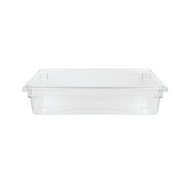 FOOD BOX 46X30X9CM 6.6L CLEAR POLYCARBONATE