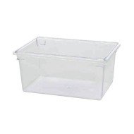 FOOD BOX 66.2X46X9CM 19L CLEAR POLYCARBONATE  