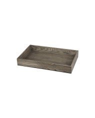 T-COLLECTION ASHWOOD TRAY RECTANGULAR GRAY L53 X W32.5 X H7.5CM ASHWOOD TIGER