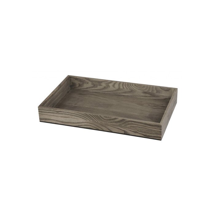 T-COLLECTION ASHWOOD TRAY RECTANGULAR GRAY L53 X W32.5 X H7.5CM ASHWOOD TIGER