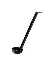 LADLE L21.6CM 2.5CL BLACK POLYCARBONATE 