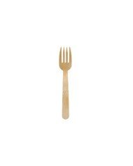 BAMBOO SNACK FORK PACK OF 100 L12CM