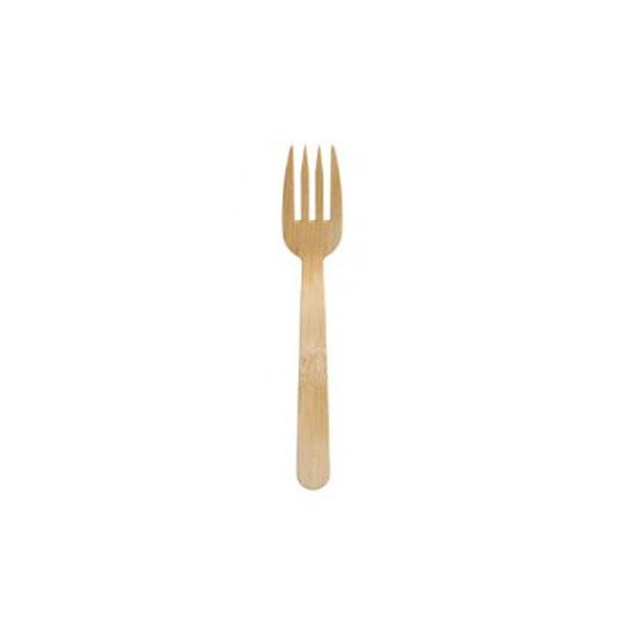 BAMBOO SNACK FORK PACK OF 100 L12CM