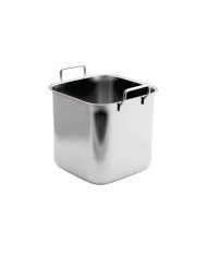 CONTAINER WITHOUT LID SQARE 3.5L STAINLESS STEEL BAIN MARIE 