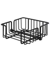 URBAN NAPKIN HOLDER BLACK L19 X W19 X H7.5CM STEEL