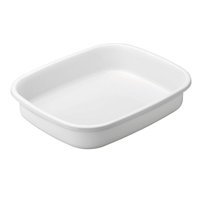 FOOD PAN GN 2/3 4.5L FOR ARTISAN CHAFING DISH WHITE CERAMIC COATED 181SST