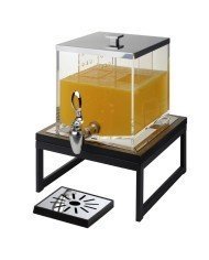 T-COLLECTION SQUARE JUICE DISPENSER SQUARE TRANSPARENT 7L PMMA TIGER