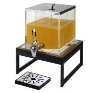 T-COLLECTION SQUARE JUICE DISPENSER SQUARE TRANSPARENT 7L PMMA TIGER