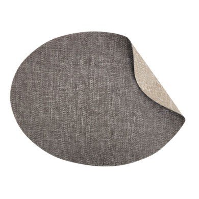 REVERSIBLE PLACEMAT OVAL GREY/BEIGE L33 X W43CM SONOCLEAN STIFF SONOLYS