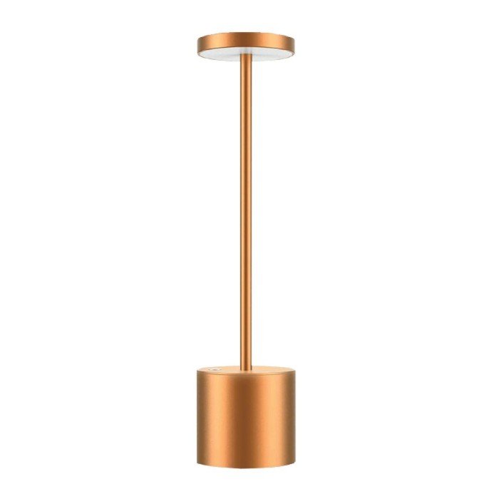 DUEMILA GOLD LED TABLE LAMP D8XH35CM