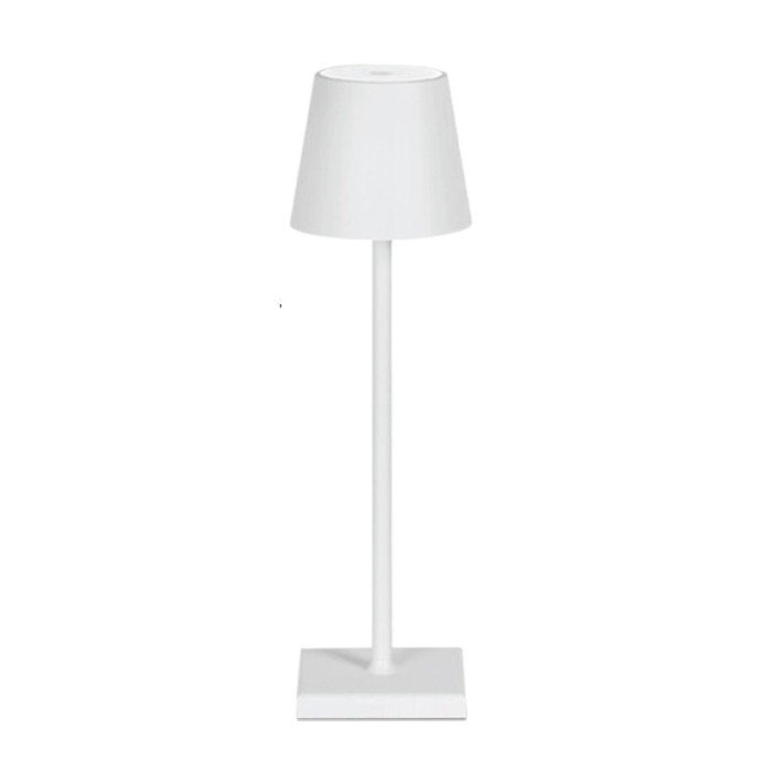 ELEGANZA WHITE LED TABLE LAMP Ø10CM H38CM