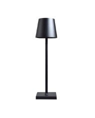 ELEGANZA BLACK LED TABLE LAMP D10XH38CM