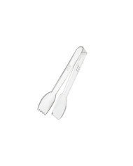 SALAD SERVING TONG CLEAR L23.5CM POLYCAFBONATE 