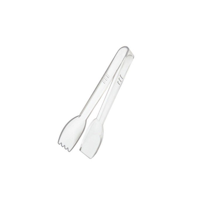 SALAD SERVING TONG CLEAR L23.5CM POLYCAFBONATE 