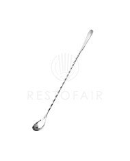 HOFFMAN BAR SPOON/STIRRER TWISTED HANDLE L30CM SST