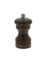 PASO DARK BROWN SALT & PEPPER MILL H10CM BEECHWOOD