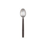 WAVY AGED SOLID SPOON HAMMERED FINISH L25.4CM STAINLESS STEEL AMC