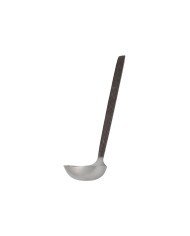 WAVY AGED LADLE HAMMERED FINISH L33CM STAINLESS STEEL AMC