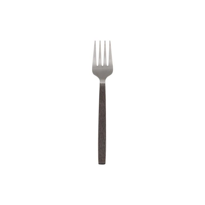 WAVY AGED COLD MEAT FORK HAMMERED FINISH L33CM STAINLESS STEEL AMC