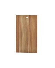 SERVING BOARD RECTANGULAR WHITE/BAMBOO ACACIA