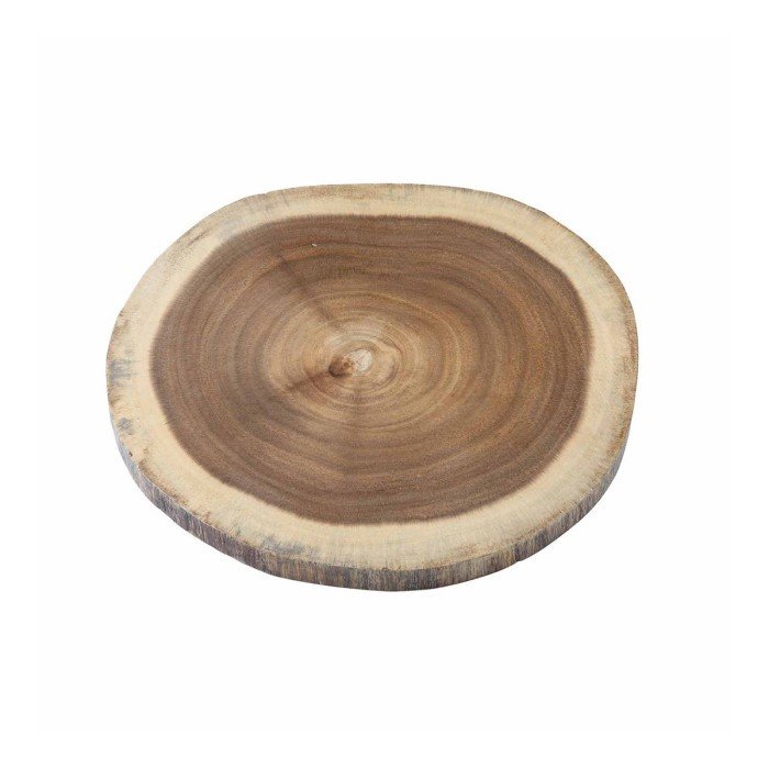 SERVING BOARD ROUND ACACIA 