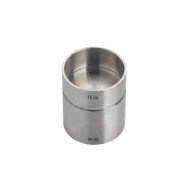 THIMBLE JIGGER 15/30ML STAINLESS STEEL 