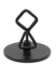 TABLE NUMBER STAND WITH CLIP BLACK L5 X W5 X H5CM METAL
