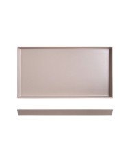 TRAY  SAND BROWN L57XW30XH3.75CM MELAMINE VIENNA  CREATIVE