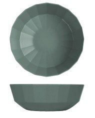 BOWL DARK GREEN SPECKLED  Ø28.8CM H9.8CM MELAMINE DUBAI CREATIVE