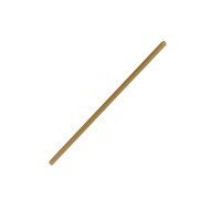 COCKTAIL STRAW BEIGE BIODEGRADABLE PACK OF 500 Ø0.6CM H13CM