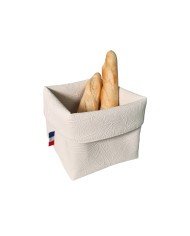 KRAFT WHITE SQUARE BASKET 12X12CM SONOCLEAN  