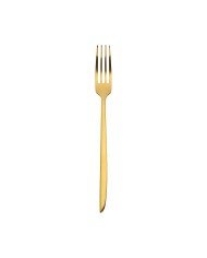 TABLE FORK GOLD THICK. 4.0MM STAINLESS STEEL ORCA ETERNUM