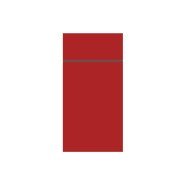 NAPKIN PACK OF 65 RED L40 X W40CM BIO DUNISOFT DUNI