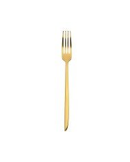 DESSERT FORK GOLD THICK. 4.0MM STAINLESS STEEL ORCA ETERNUM