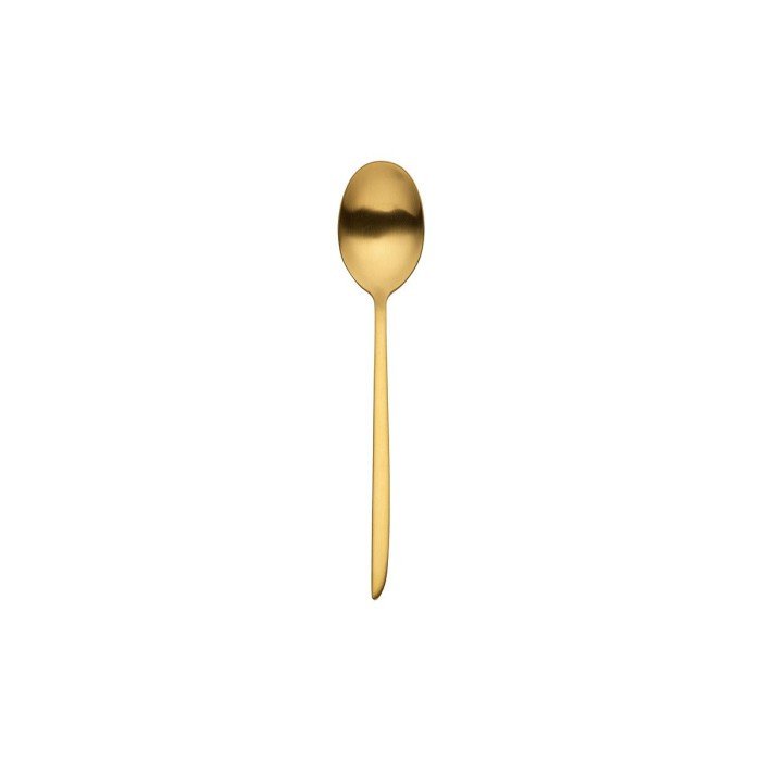 COFFEE SPOON GOLD THICK. 4.0MM STAINLESS STEEL ORCA ETERNUM