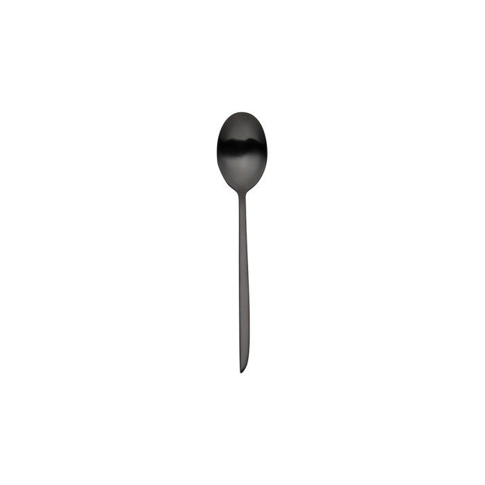 COFFEE SPOON BLACK THICK. 4.0MM STAINLESS STEEL ORCA ETERNUM