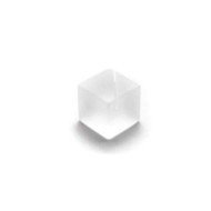 CUBE LABEL HOLDER FROSTED WHITE L2.5 X W2.5 X H2.5CM ACRYLIC