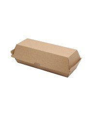 KRAFT HOT DOG CLAM BOX PACK OF 50 L20.8 X W7 X H7.8CM 