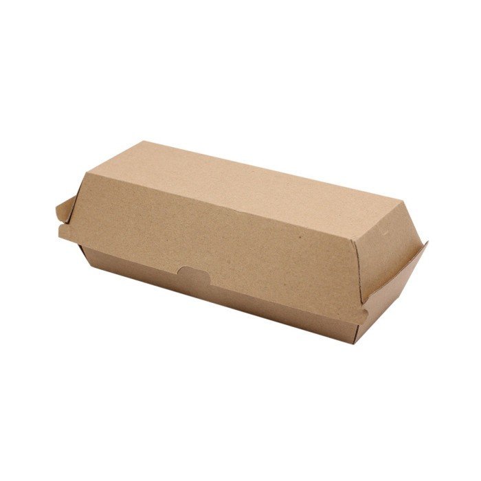 KRAFT HOT DOG CLAM BOX PACK OF 50 L20.8 X W7 X H7.8CM 