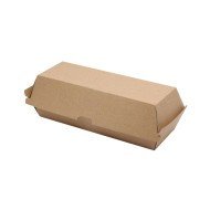 KRAFT HOT DOG CLAM BOX PACK OF 50 L20.8 X W7 X H7.8CM 