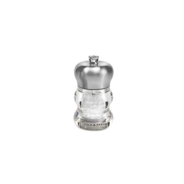 ASCOT PEPPER MILL ACRYLIC WITH SST TOP H10CM 