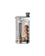 WALLIS NUTMEG GRINDER CLEAR ACRYLIC WITH 2 SST BLADES H7CM 